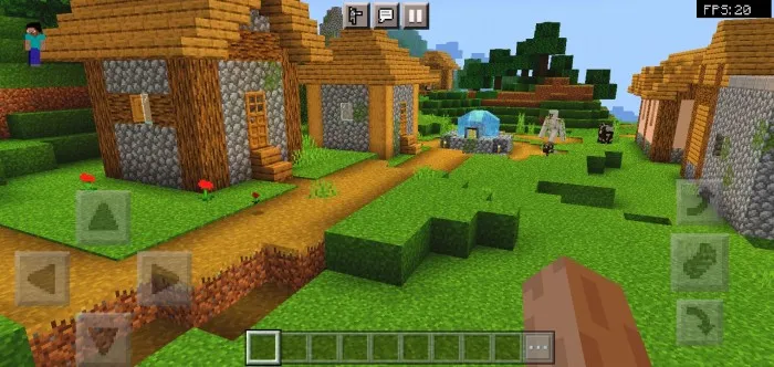 Rangli shader — Minecraft shader, rasm 2