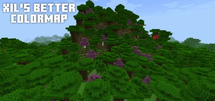 Yaxshilangan ranglar xaritasi — Minecraft shader, rasm 3