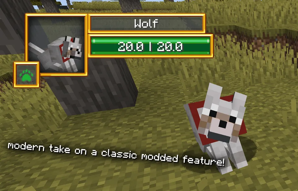 Retro Damage Indicators — Minecraft mod, rasm 2
