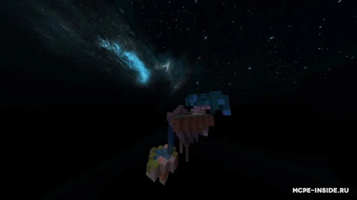 Yaxshilangan osmon — Minecraft shader, rasm 3