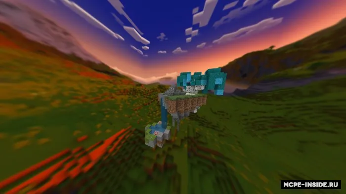 Yaxshilangan osmon — Minecraft shader, rasm 4