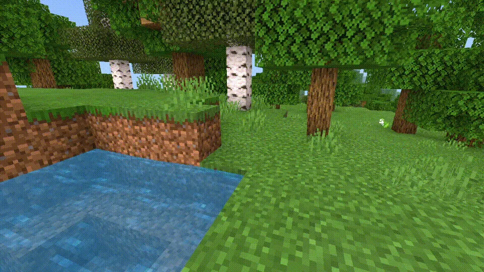 Polrdan baza sheyderi — Minecraft shader, rasm 1