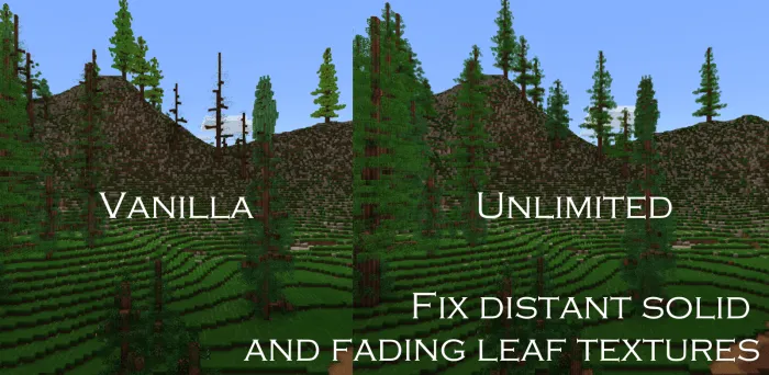 Vanil effektlarni ochish — Minecraft shader, rasm 2
