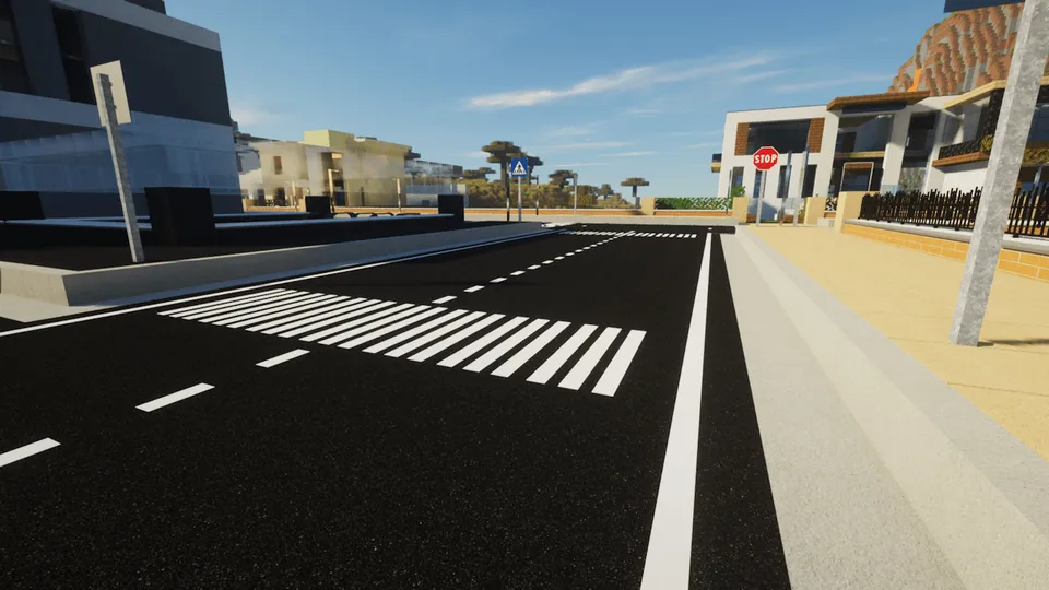 Landk city streets — Minecraft mod, rasm 2