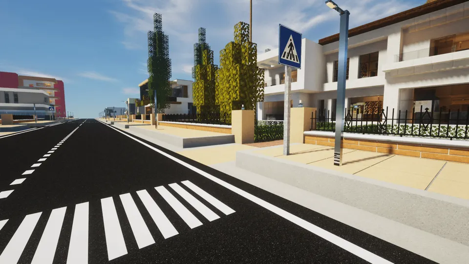 Landk city streets — Minecraft mod, rasm 4