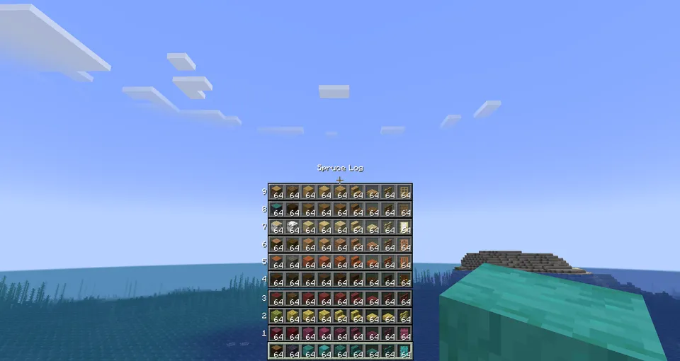 Builder's Inventory — Minecraft mod, rasm 2