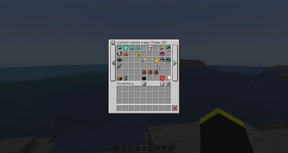 Builder's Inventory — Minecraft mod, rasm 4
