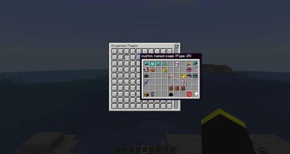 Builder's Inventory — Minecraft mod, rasm 6