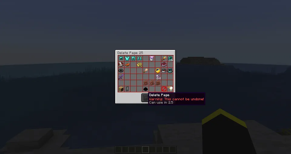 Builder's Inventory — Minecraft mod, rasm 8