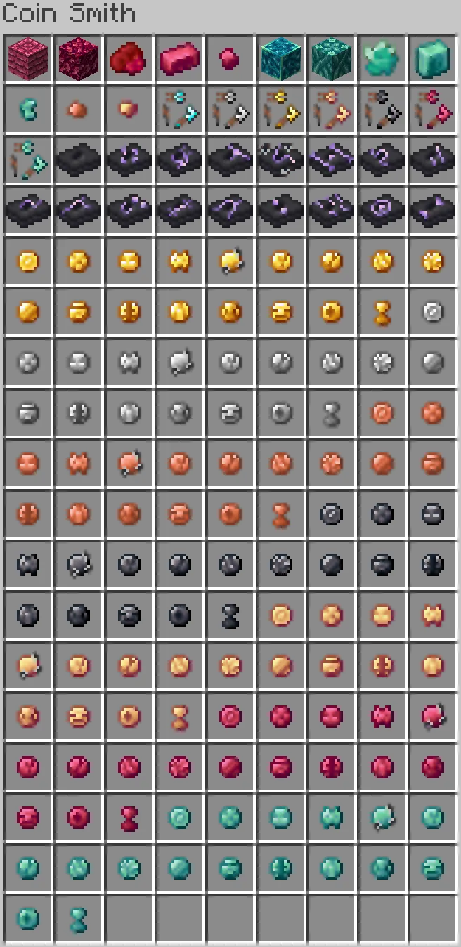 Coin Smithery — Minecraft mod, rasm 2