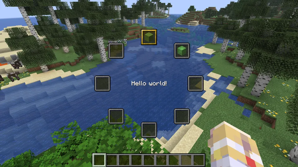 Radial by vlocitize — Minecraft mod, rasm 2
