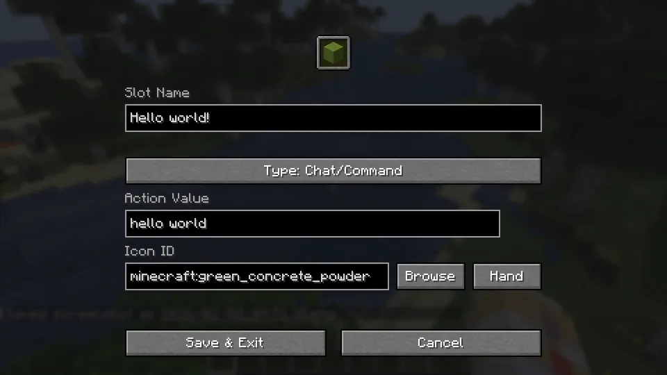 Radial by vlocitize — Minecraft mod, rasm 3