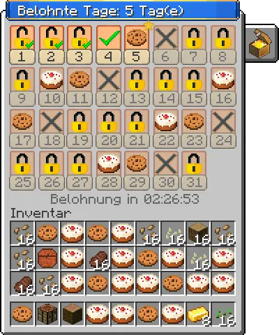 Daily Rewards — Minecraft mod, rasm 5