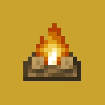 Build Your Campfire — Minecraft mod, rasm 1
