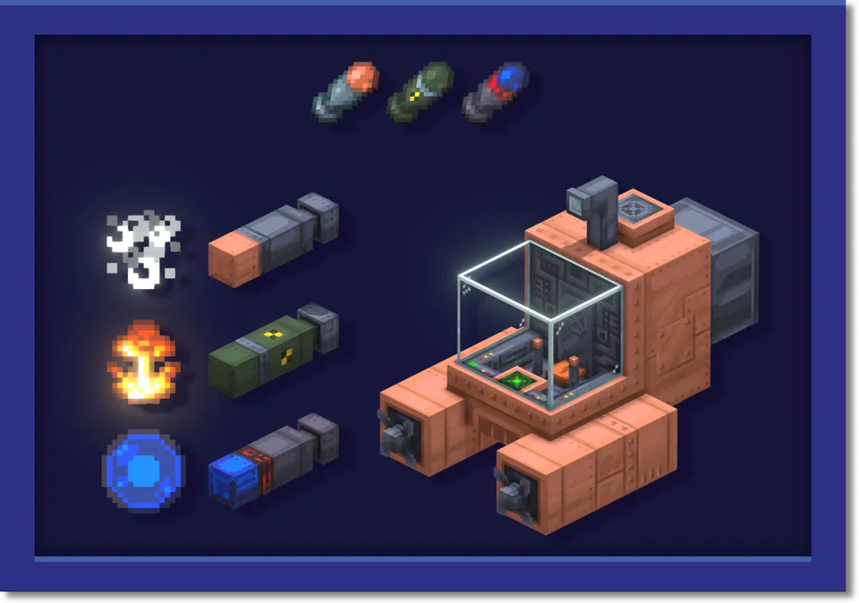 Alexs Caves: Stuff & Torpedoes — Minecraft mod, rasm 2