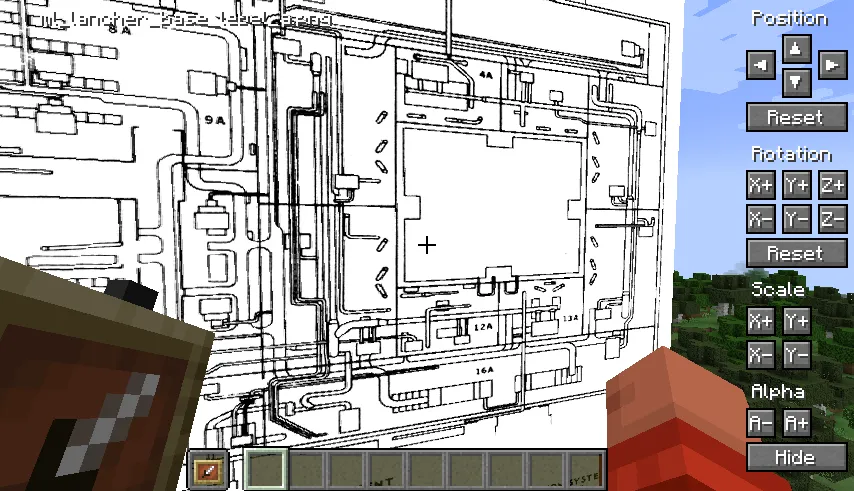 Blueprints — Minecraft mod, rasm 2