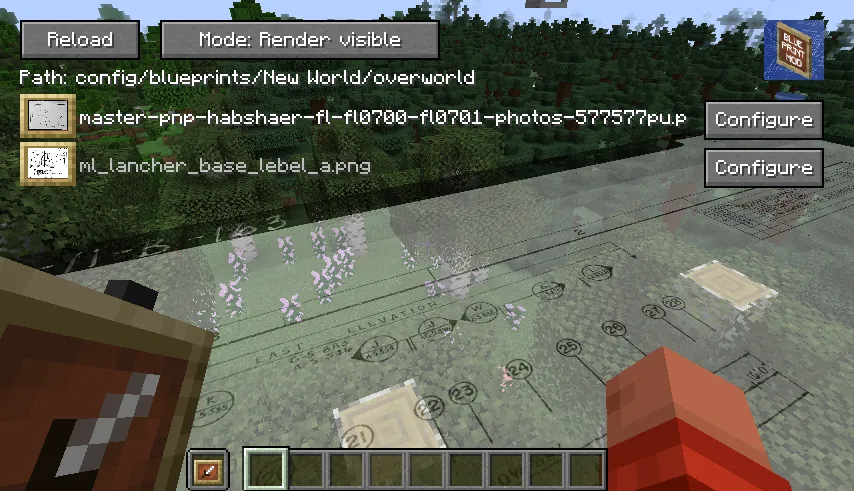 Blueprints — Minecraft mod, rasm 5