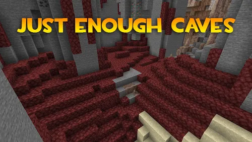 Just Enough Caves (JEC) — Minecraft mod, rasm 1