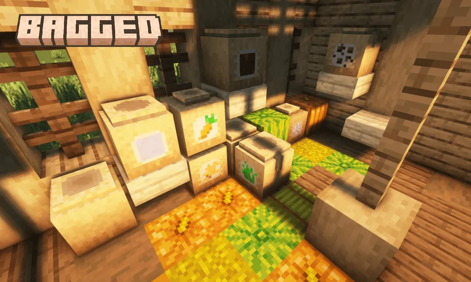 Bagged — Minecraft mod, rasm 2