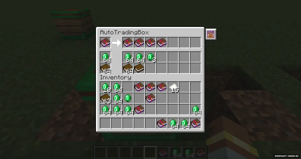 AutoTradingBox — Minecraft mod, rasm 3