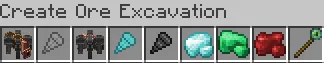 Create Ore Excavation — Minecraft mod, rasm 4