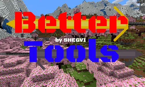 Better Tools — Minecraft mod, rasm 1