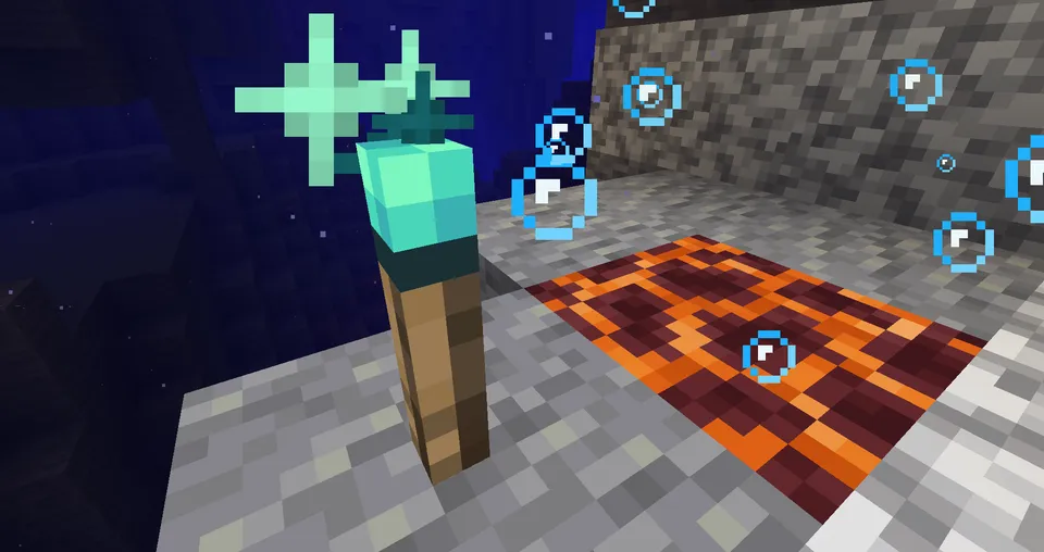 Torches in Water — Minecraft mod, rasm 2