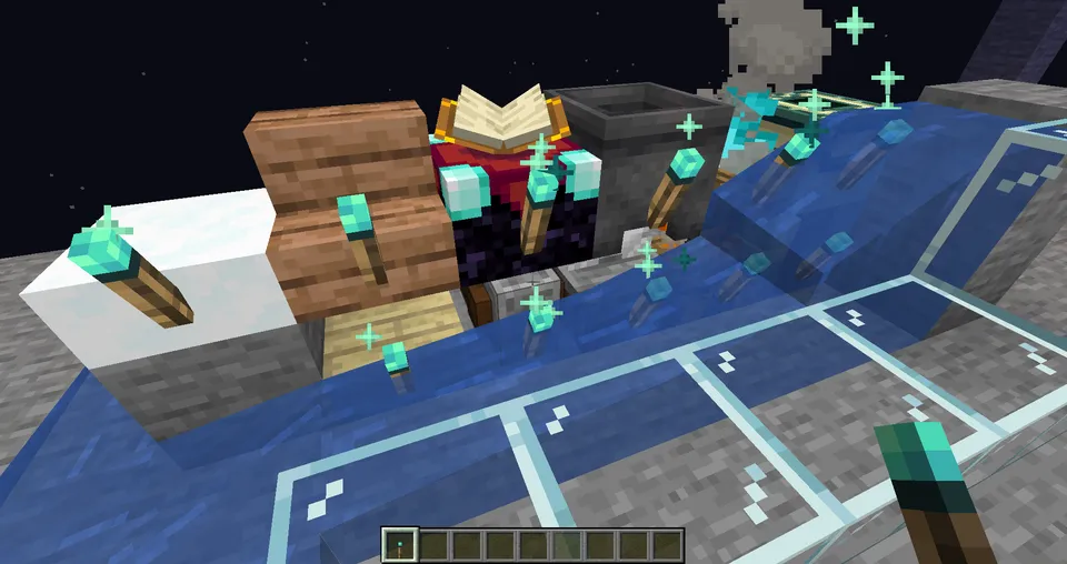 Torches in Water — Minecraft mod, rasm 3