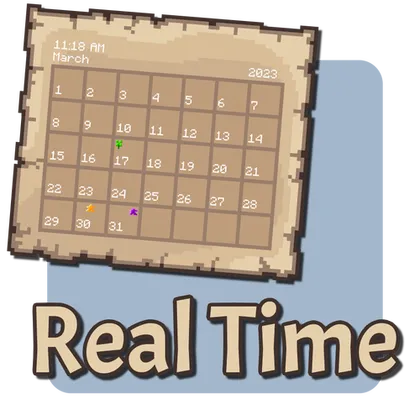 Real Time Mod — Minecraft mod, rasm 1