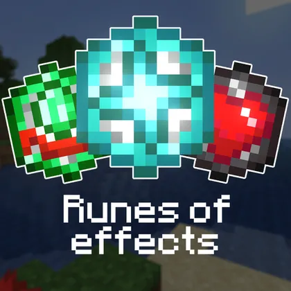 Runes of effects — Minecraft mod, rasm 1