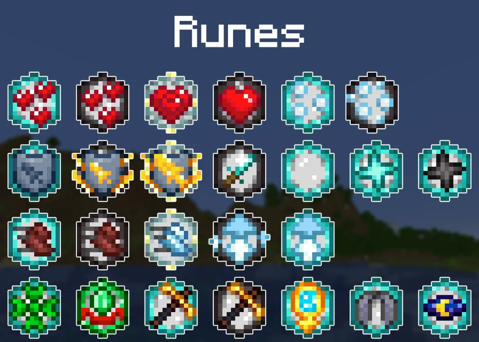 Runes of effects — Minecraft mod, rasm 2