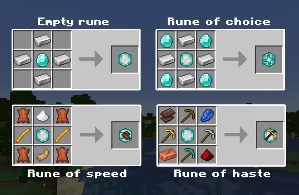 Runes of effects — Minecraft mod, rasm 3