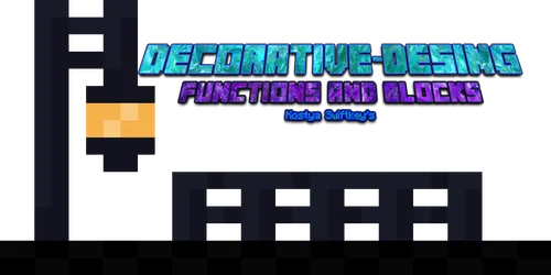 Decorative-Desing Functions And Blocks — Minecraft mod, rasm 1