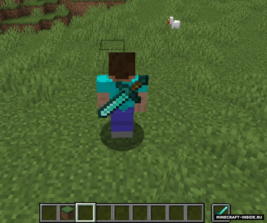 Back Weapon Slot — Minecraft mod, rasm 3