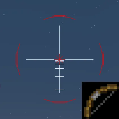 CrosshairTarget — Minecraft mod, rasm 1