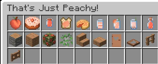 That's Just Peachy! — Minecraft mod, rasm 3