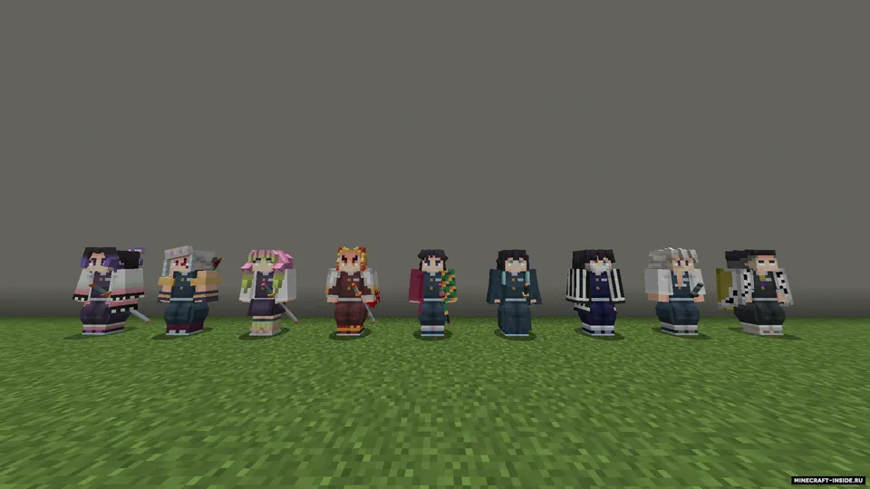 steelhngr's Demon Slayer Cosmetics — Minecraft mod, rasm 2