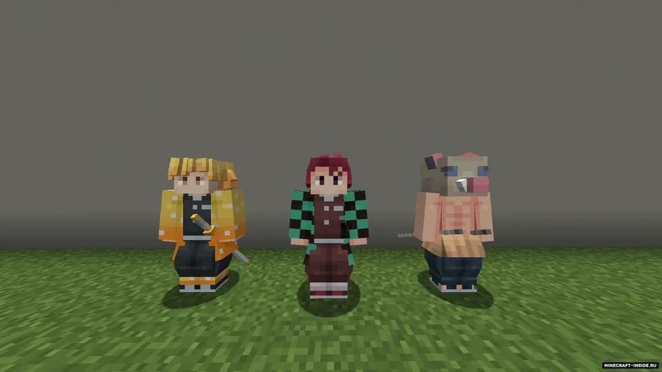 steelhngr's Demon Slayer Cosmetics — Minecraft mod, rasm 3