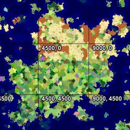 Geographicraft — Minecraft mod, rasm 1