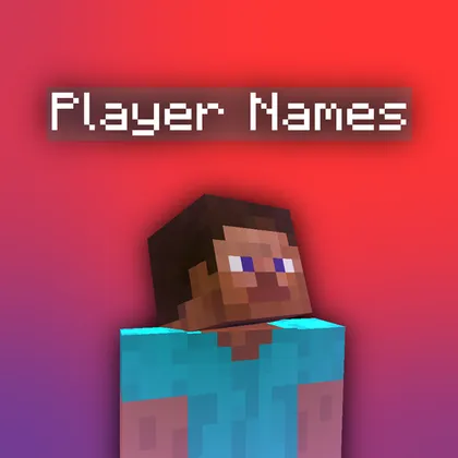 Player Names — Minecraft mod, rasm 1