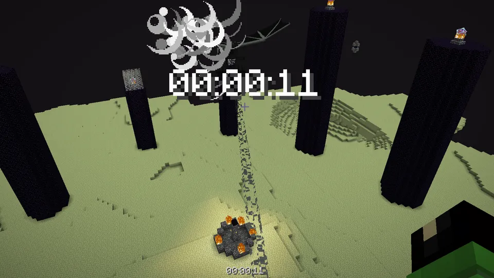 Timer for Speedruns — Minecraft mod, rasm 2