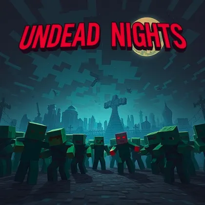 Undead Nights - Zombie Horde Nights — Minecraft mod, rasm 1