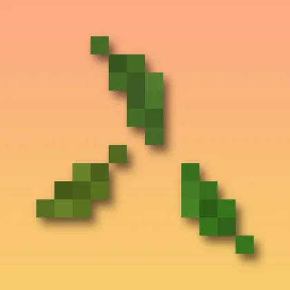 Leaf Pile — Minecraft mod, rasm 1