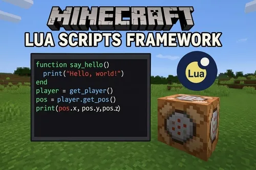 Minecraft Lua Scripts — Minecraft mod, rasm 1