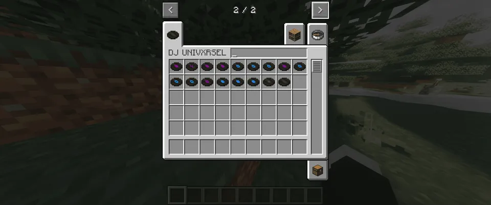 DJ Univxrsel - Plastinkalar — Minecraft mod, rasm 5