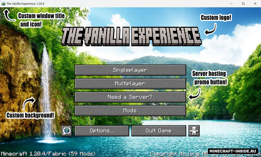 Simple Menu — Minecraft mod, rasm 2