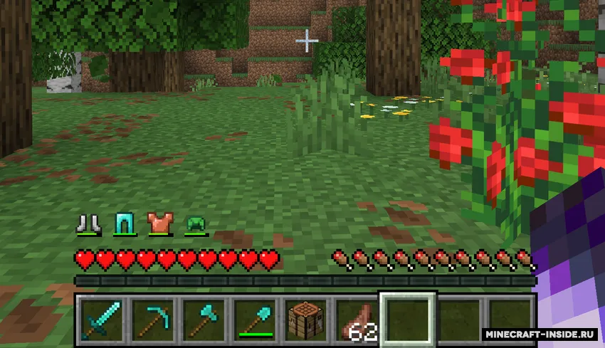 Armor UI — Minecraft mod, rasm 2