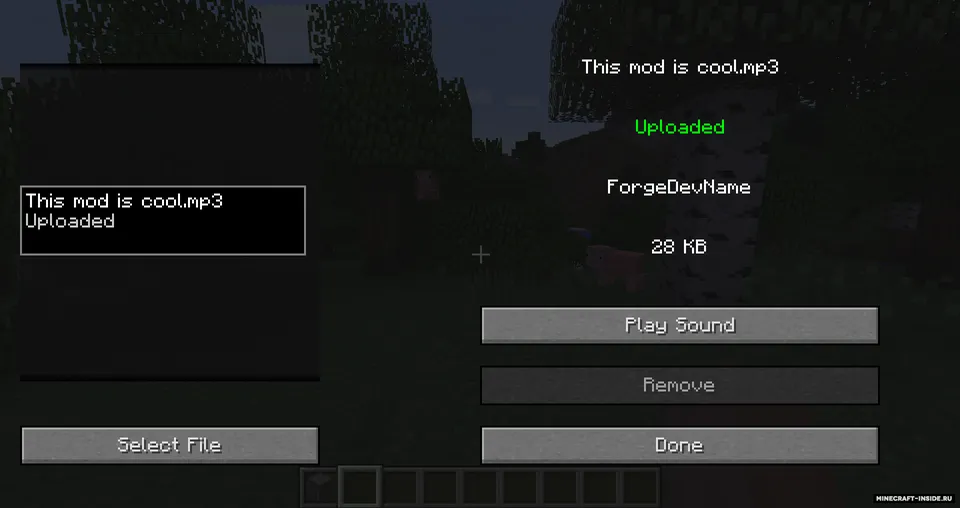 Sounds Cool — Minecraft mod, rasm 2
