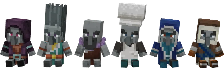 Illager Plushies — Minecraft mod, rasm 2