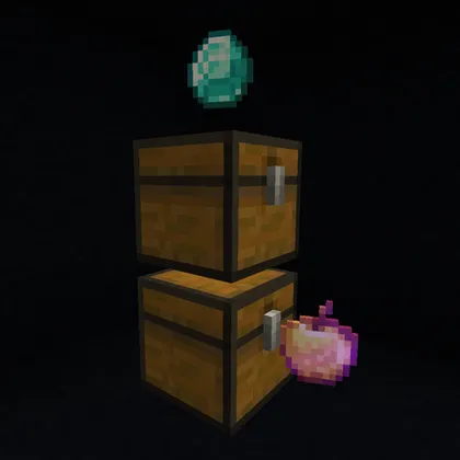 Item On Chest — Minecraft mod, rasm 1